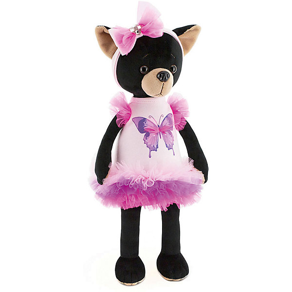 

Мягкая игрушка Orange Lucky Doggy Blacky: Бабочка, 25 см, Черный, Мягкая игрушка Orange Lucky Doggy Blacky: Бабочка, 25 см