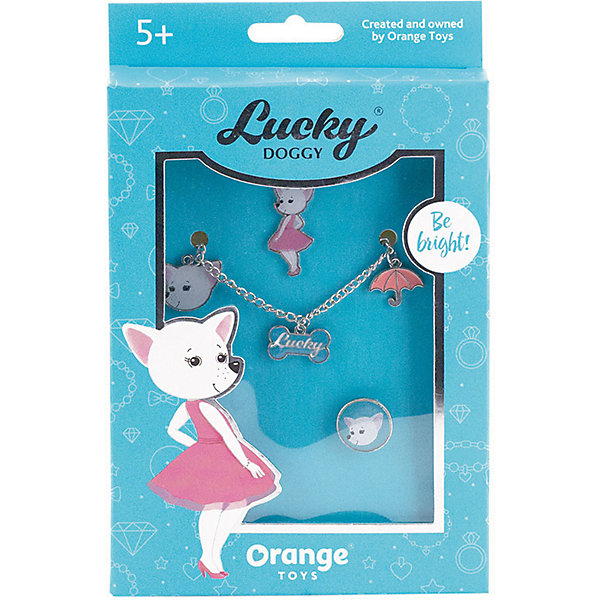

Набор украшений Orange Lucky Doggy Чихуахуа, Бирюзовый, Набор украшений Orange Lucky Doggy Чихуахуа