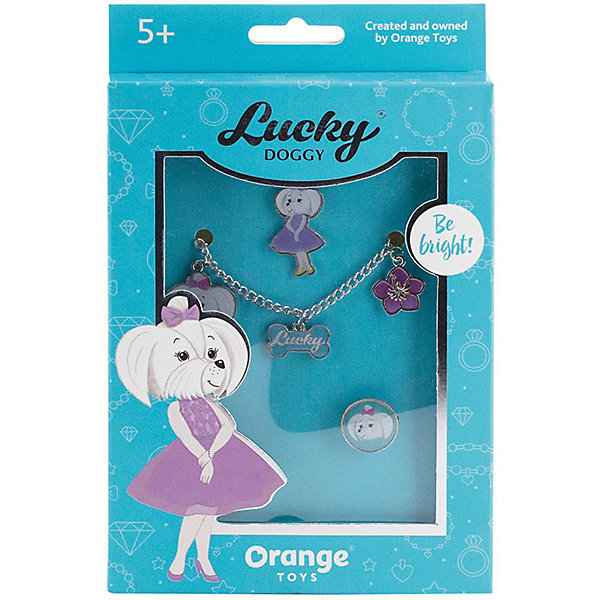 

Набор украшений Orange Lucky Doggy Мальтезе, Бирюзовый