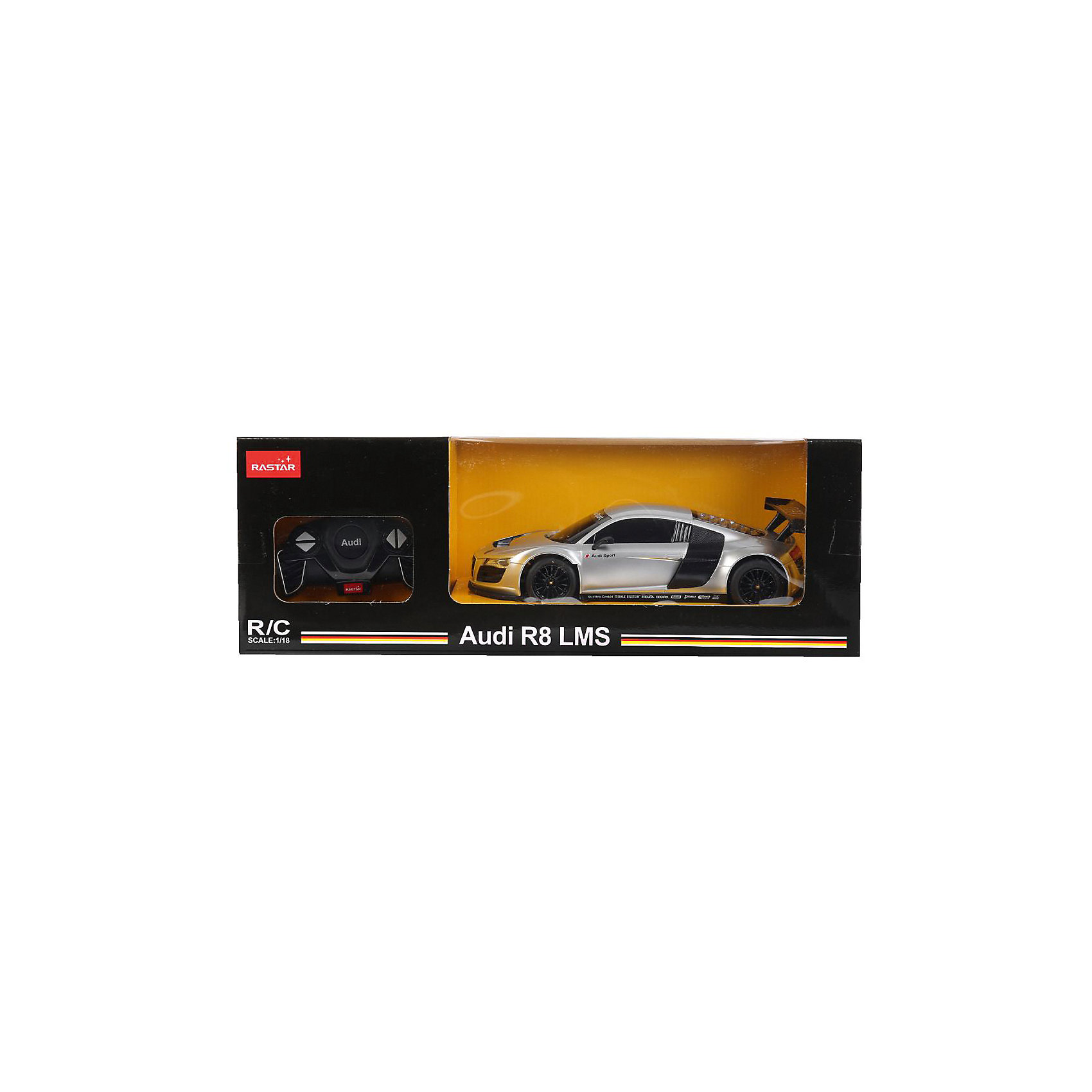 Радиоуправлемая машинка Audi R8 LMS, 1:18 Rastar 12813253