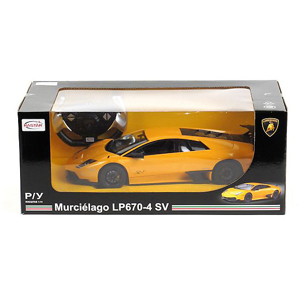 Радиоуправлемая машинка Murcielago LP670-4, 1:14 Rastar 12813277