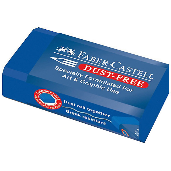 Ластик Dust-Free, синий Faber Castell 12813493