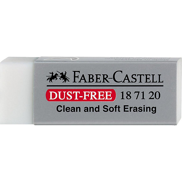 

Ластик Faber-Castell Dust Free, белый, Разноцветный, Ластик Faber-Castell Dust Free, белый