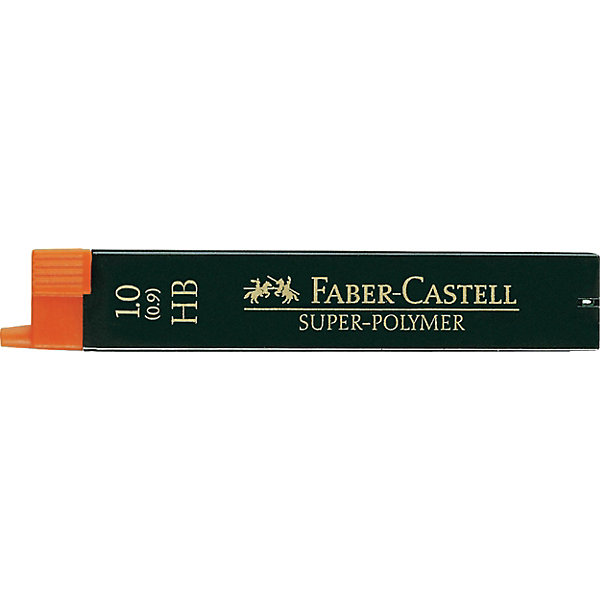 Грифели для механических карандашей Super-Polymer, 12 шт., 1,0 мм, HB Faber Castell 12813507