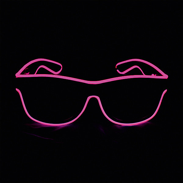 

Очки Патибум Hot pink, с подсветкой