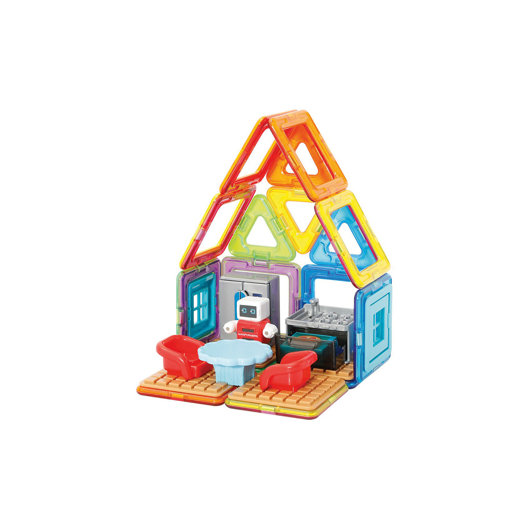 Магнитный конструктор Minibot's Kitchen Set, 33 элемента Magformers 12821491