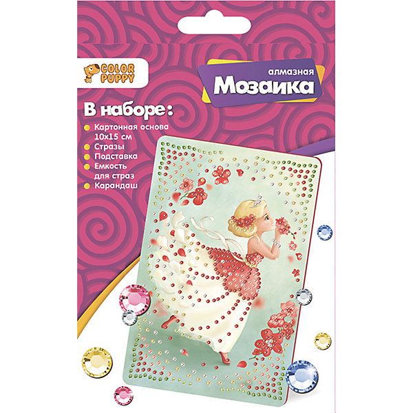 

Алмазная мозаика Color Puppy "Принцесса", Разноцветный