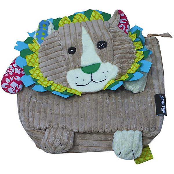 

Рюкзак Deglingos Jelekros The Lion серый, Рюкзак Deglingos Jelekros The Lion