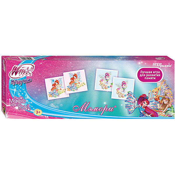 фото Мэмори step puzzle rainbow, winx степ пазл