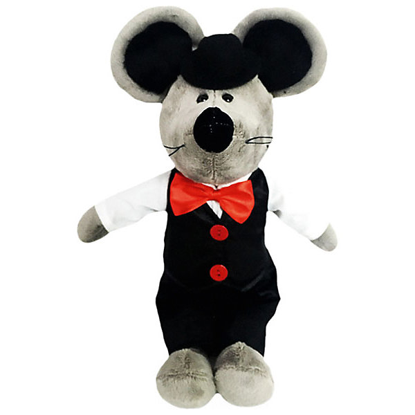

Мягкая игрушка Softoy Мышь в бабочке 26 см