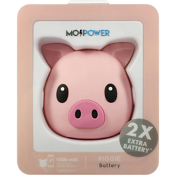 фото Аккумулятор Mojipower Piggie