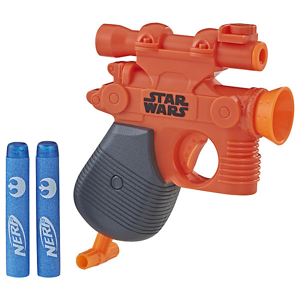 

Игрушка бластер Nerf Star Wars "Микрошот", Хан Соло, Разноцветный, Игрушка бластер Nerf Star Wars "Микрошот", Хан Соло