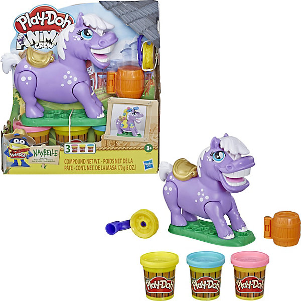 

Игровой набор Play-Doh "Пони-трюкач", Нейбелль, Разноцветный, Игровой набор Play-Doh "Пони-трюкач", Нейбелль