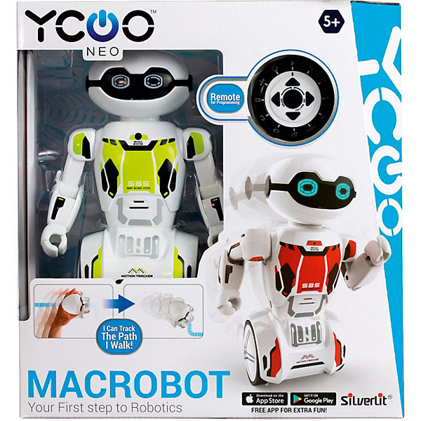 

Интерактивный робот Silverlit Yсoo Макробот, зелёный