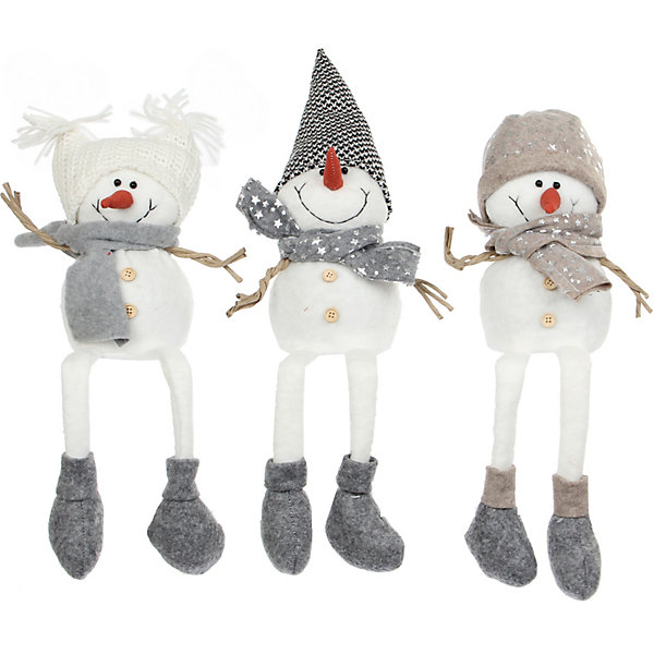 

Фигурка декоративная House of seasons Снеговик, Белый, Фигурка декоративная House of seasons Снеговик