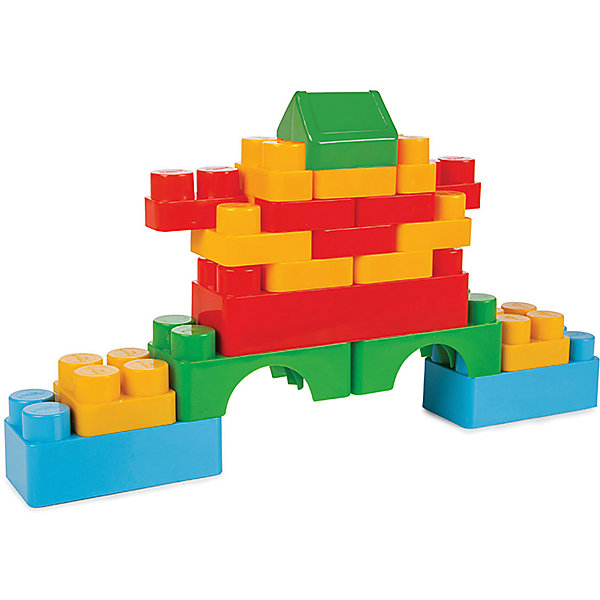 

Конструктор Pilsan Jumbo Magic Blocks, 60 деталей, Разноцветный