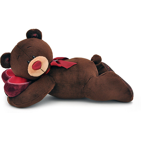 

Мягкая игрушка Orange Choco&Milk: Мишка Choco лежебока, 20 см, Коричневый
