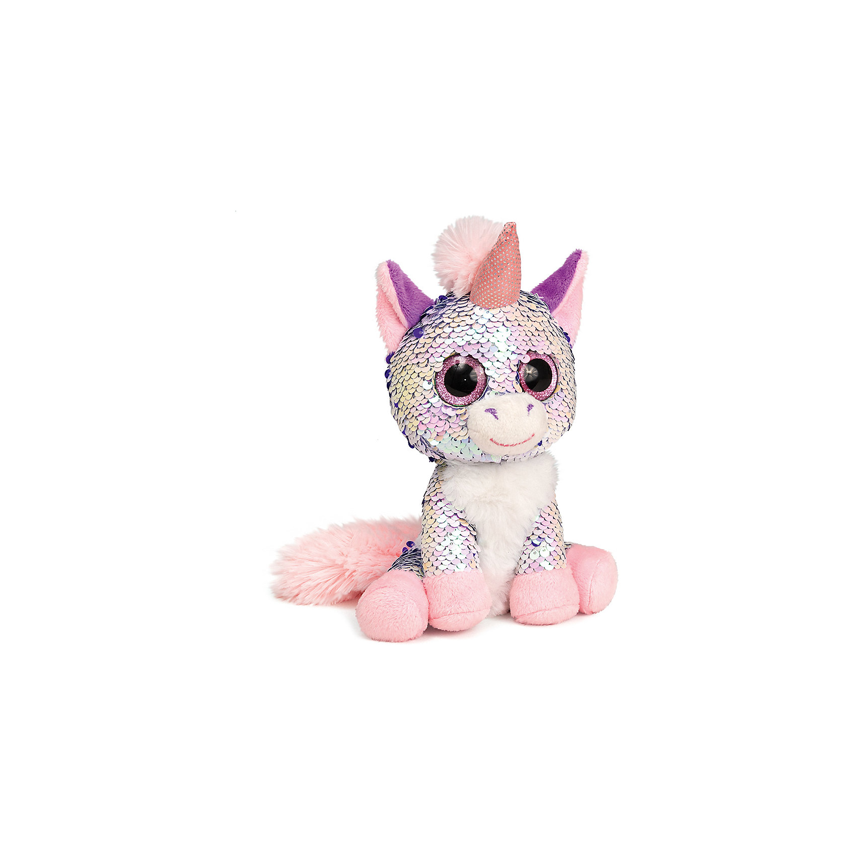 фото Мягкая игрушка Fancy "Единорог Жемчужина", розовый