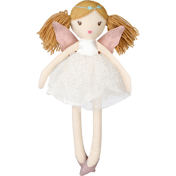Мягкая игрушка "Кукла тильда: фея", 30 см, белая Angel Collection 12969754