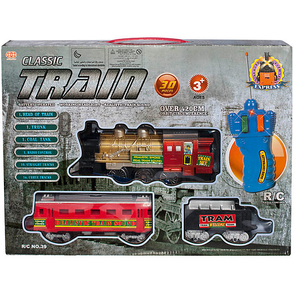 

Железная дорога Qunxing Toys, Grau/rot