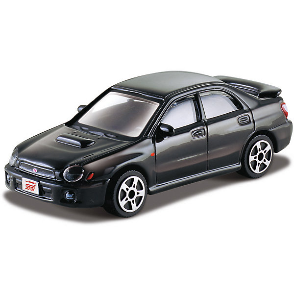 

Машинка Bburago Subaru Impreza WRX STI, 1:43, Черный
