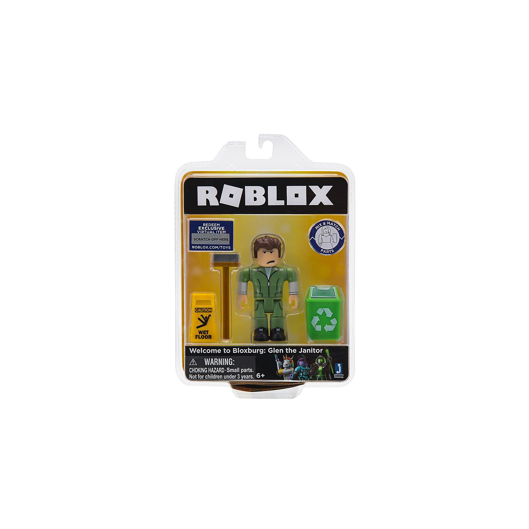 фото Игровой набор Jazwares Roblox, Уборщик Глен