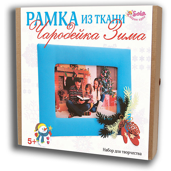 

Набор для творчества Santa Lucia Рамка из ткани Чародейка зима
