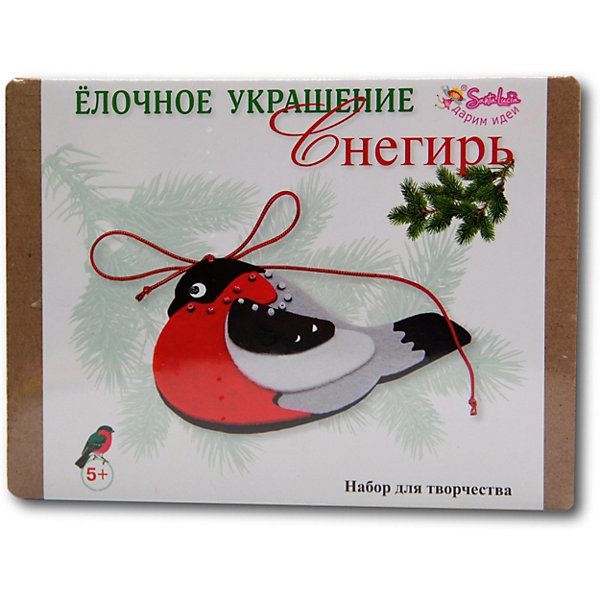 

Набор для творчества Santa Lucia Елочное украшение Снегирь