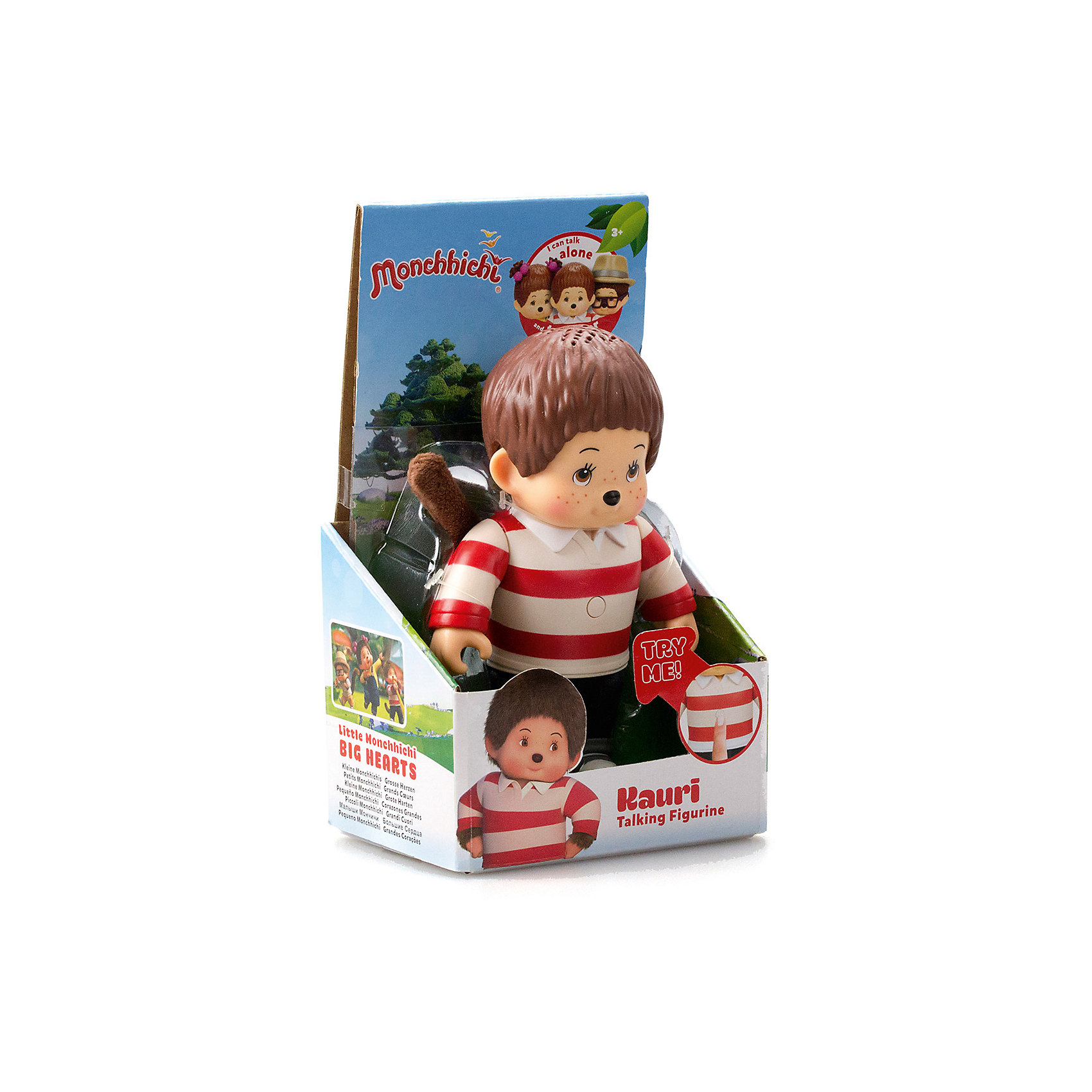 фото Интерактивная игрушка Monchhichi "Каури", 14 см