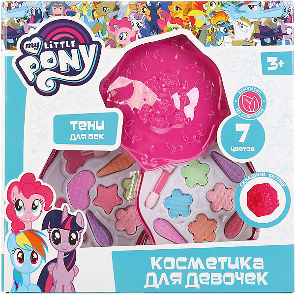 

Косметика для девочек Играем вместе "Тени для век. Мой маленький пони", 7 цветов