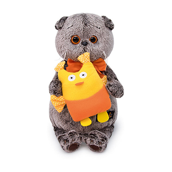 фото Мягкая игрушка Budi Basa Кот Басик с совой, 30 см