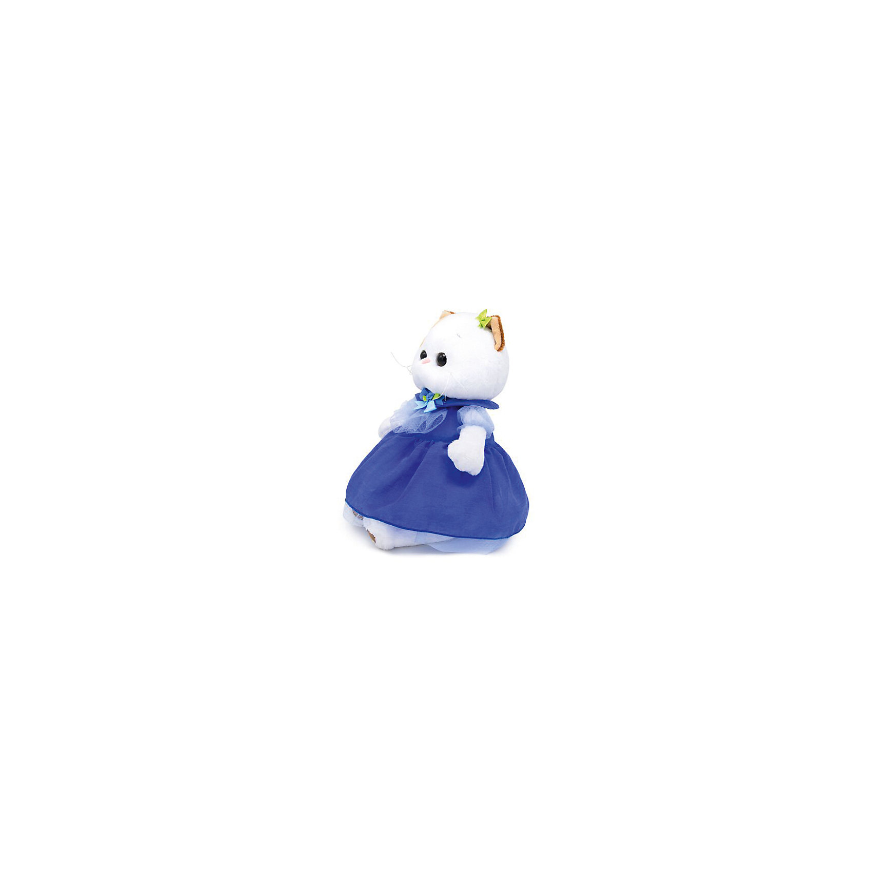 Мягкая игрушка Кошечка Ли-Ли в синем платье, 27 см Budi Basa 12977869