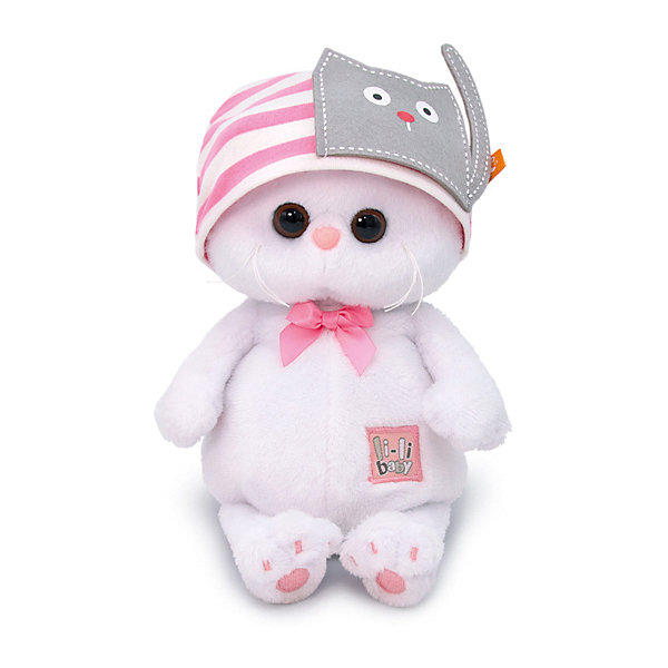 Мягкая игрушка Кошечка Ли-Ли Baby в шапочке с кошечкой, 20 см Budi Basa 12977968