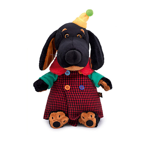 фото Мягкая игрушка Budi Basa Собака Ваксон в комбинированном пальто, 29 см