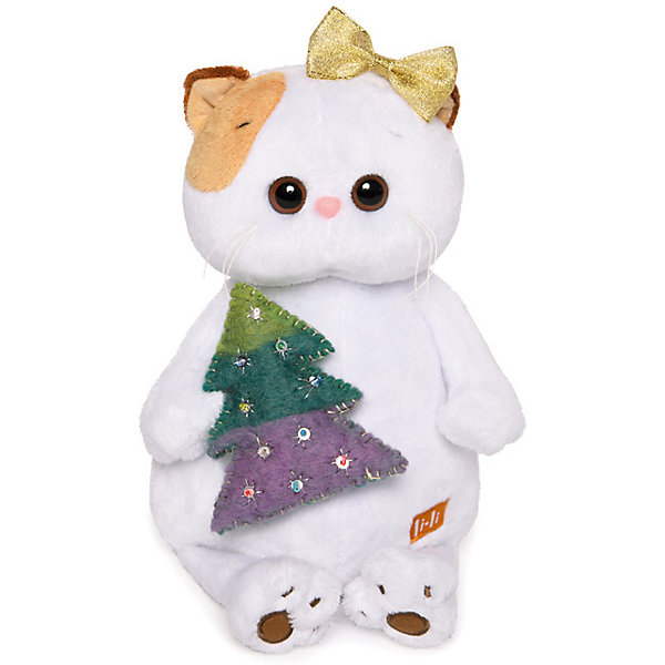 

Мягкая игрушка Budi Basa Кошечка Ли-Ли с елочкой, 27 см, Белый, Мягкая игрушка Budi Basa Кошечка Ли-Ли с елочкой, 27 см