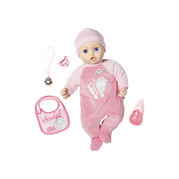 Многофункциональная кукла Baby Annabell, 43 см Zapf Creation 12990300