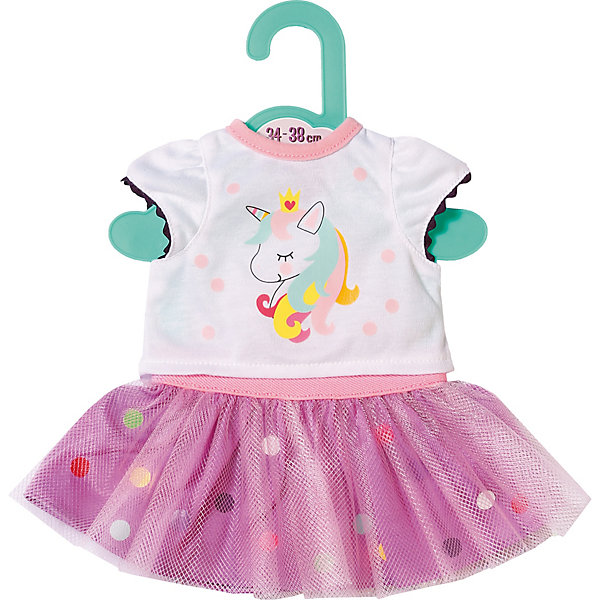 

Одежда для куклы Zapf Creation Baby Футболка с балетной юбкой