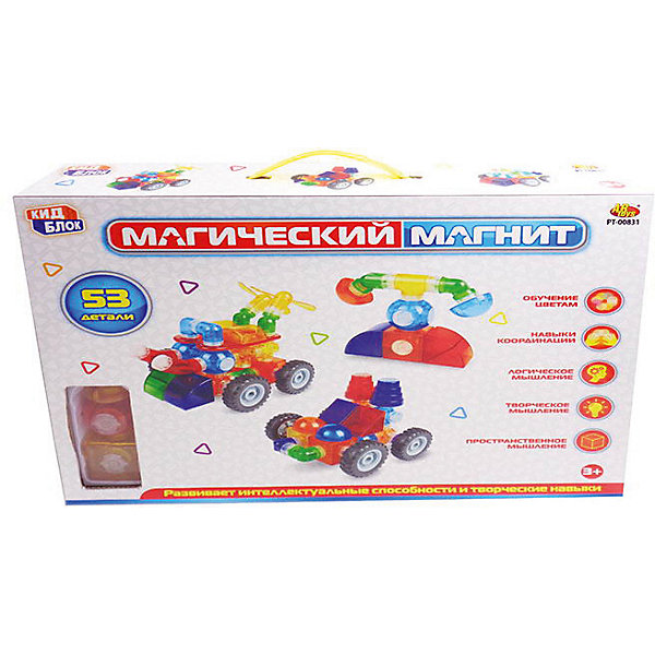 Конструктор "Магический магнит", 53 детали ABtoys 12996770