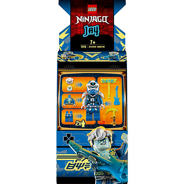 

Конструктор LEGO Ninjago 71715: Игровая капсула для аватара Джея