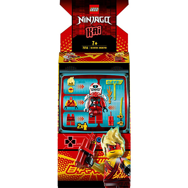 

Конструктор LEGO Ninjago 71714: Игровая капсула для аватара Кая