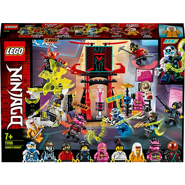 

Конструктор LEGO Ninjago 71708: Киберрынок