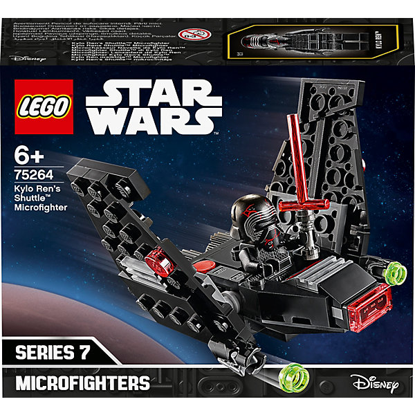 

Конструктор LEGO Star Wars 75264: Микрофайтеры: шаттл Кайло Рена