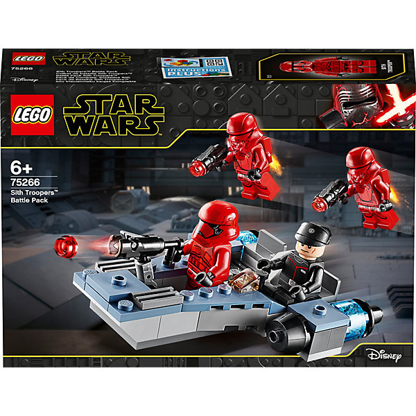 

Конструктор LEGO Star Wars 75266: Боевой набор: штурмовики ситхов