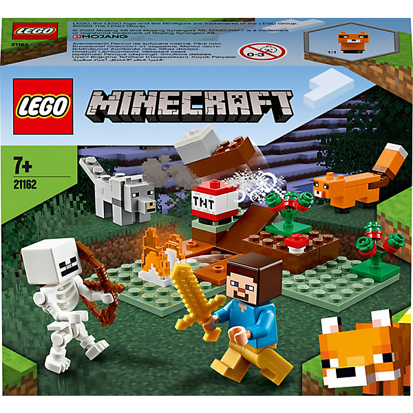 

Конструктор LEGO Minecraft 21162: Приключения в тайге