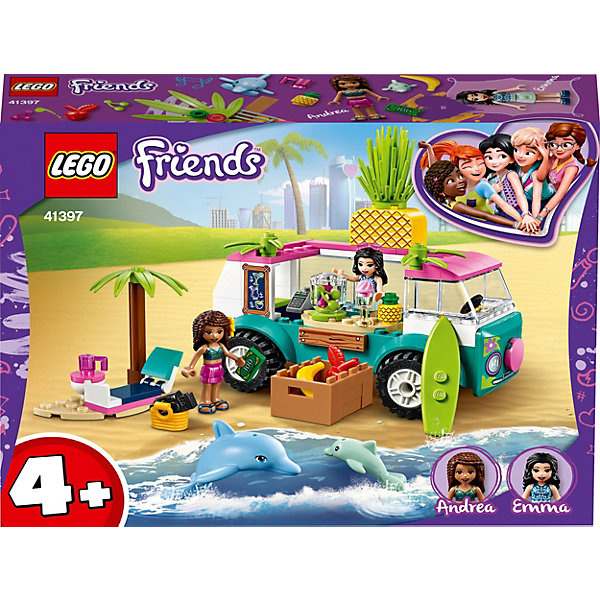 

Конструктор LEGO Friends 41397: Фургон-бар для приготовления сока