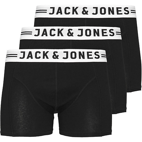 

Трусы Jack & Jones, 3 шт, Черный, Трусы Jack & Jones, 3 шт
