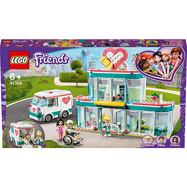 

Конструктор LEGO Friends 41394: Городская больница Хартлейк Сити