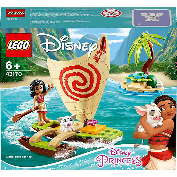 

Конструктор LEGO Disney Princess 43170: Морские приключения Моаны
