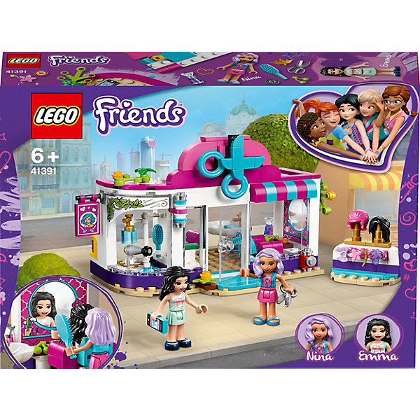 

Конструктор LEGO Friends 41391: Парикмахерская Хартлейк Сити
