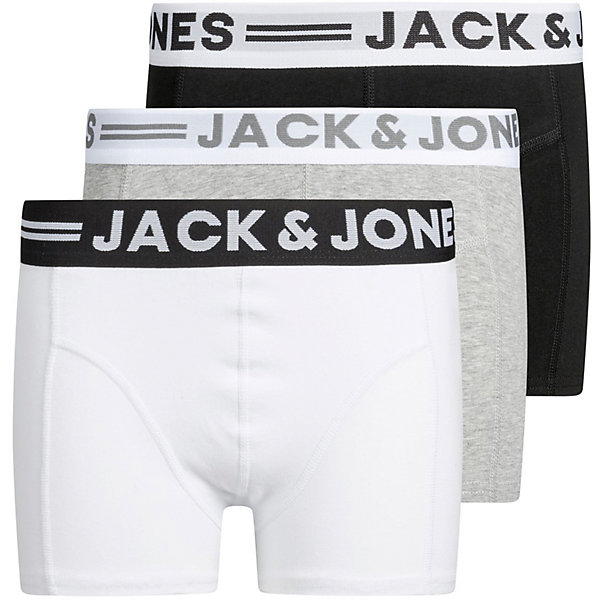 

Трусы Jack & Jones, 3 шт, Серый, Трусы Jack & Jones, 3 шт